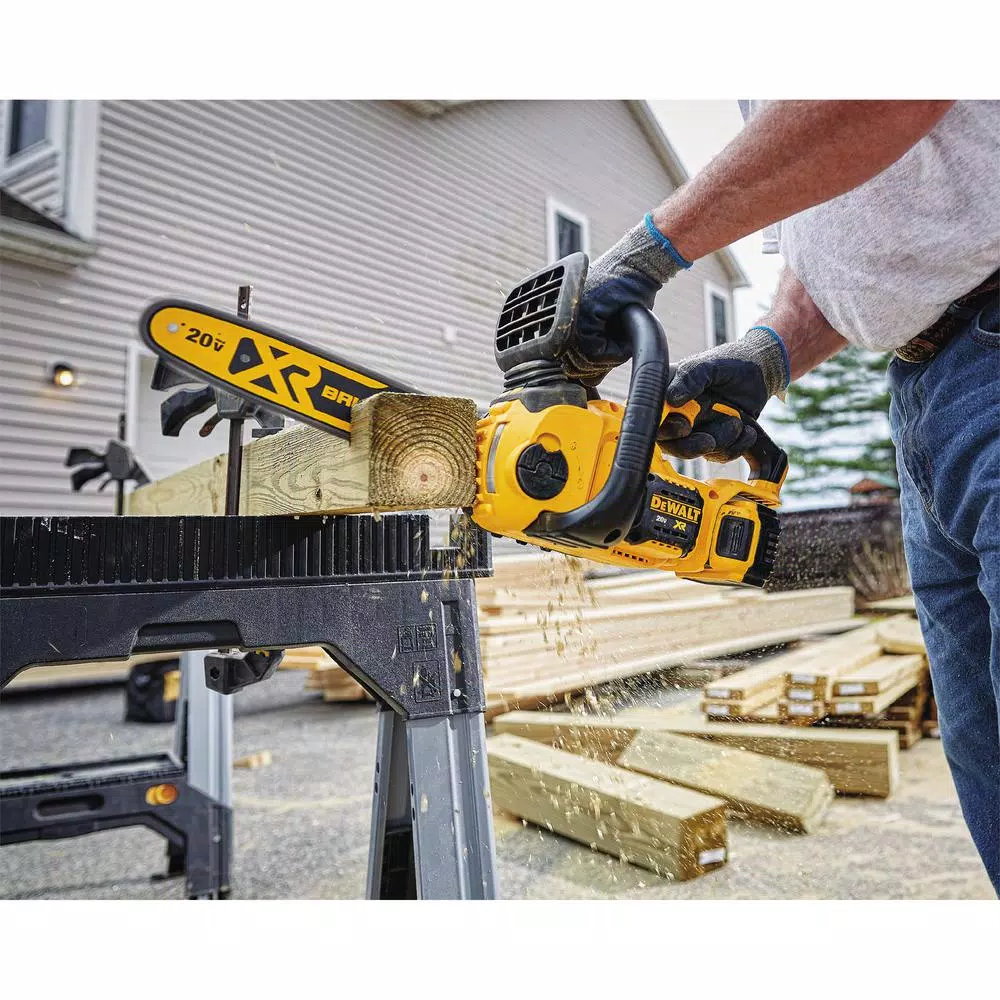 DEWALT 125 MPH 450 CFM 20V MAX Cordless Brushless Blower w/(1) 5.0Ah Battery & Charger w/ Bonus 12in 20V Chainsaw (Tool Only) Leaf Blowers DEWALT 125 MPH 450 CFM 20V MAX Cordless Brushless Blower W/(1) 5.0Ah Battery & Charger W/ Bonus 12in 20V Chainsaw (Tool Only) -cuisinart shop dewalt cordless leaf blowers dcbl722p1w620b c3 1000
