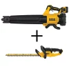 Leaf Blowers DEWALT 125 MPH 450 CFM 20V MAX Cordless Brushless Blower W/(1) 5.0Ah Battery & Charger W/ Bonus 22 In 20V Trimmer (Tool Only) 1 Leaf Blowers DEWALT 125 MPH 450 CFM 20V MAX Cordless Brushless Blower W/(1) 5.0Ah Battery & Charger W/ Bonus 22 In 20V Trimmer (Tool Only) -cuisinart shop dewalt cordless leaf blowers dcbl722p1w820b 64 1000