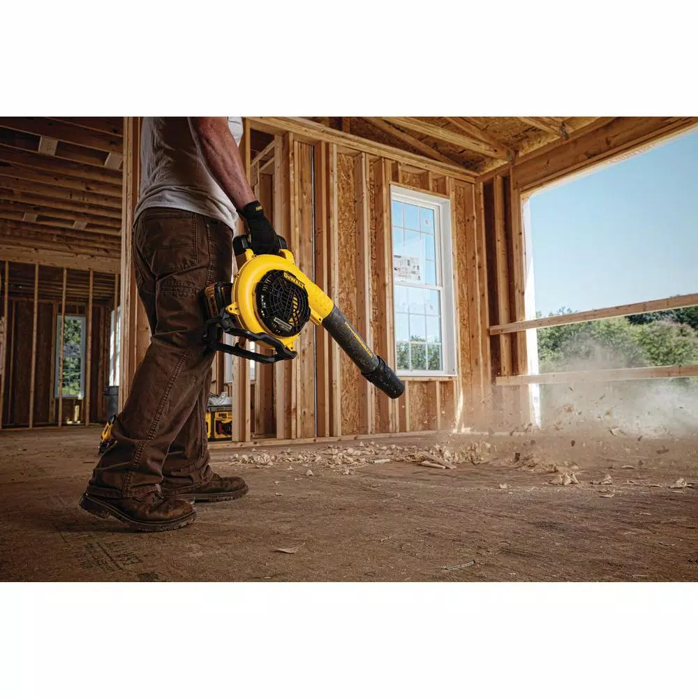Leaf Blowers DEWALT 129 MPH 423 CFM 60V MAX Lithium Ion Cordless FLEXVOLT Handheld Leaf Blower With (2) 3.0Ah Batteries And Charger Included - Image 2