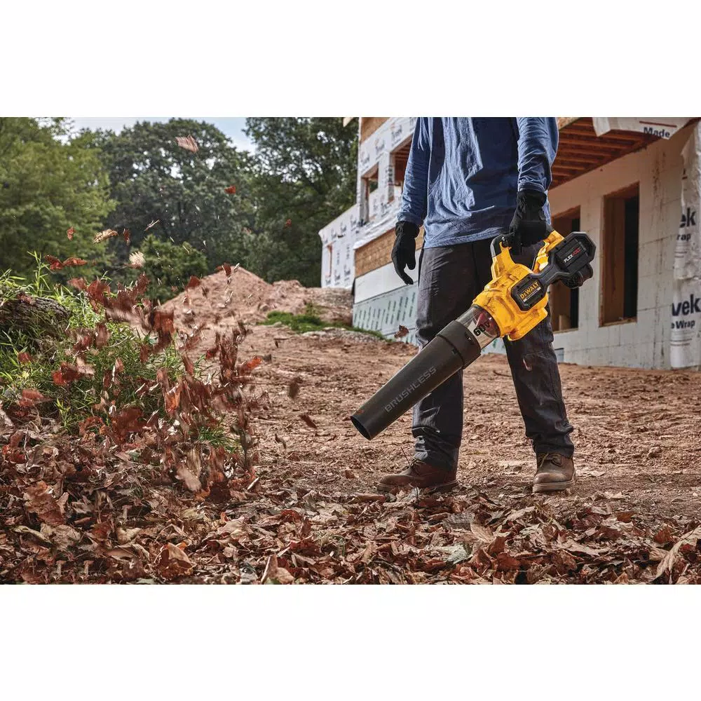 Leaf Blowers DEWALT 125 MPH 600 CFM FLEXVOLT 60V MAX Lithium-Ion Cordless Axial Blower (Tool Only) - Image 5