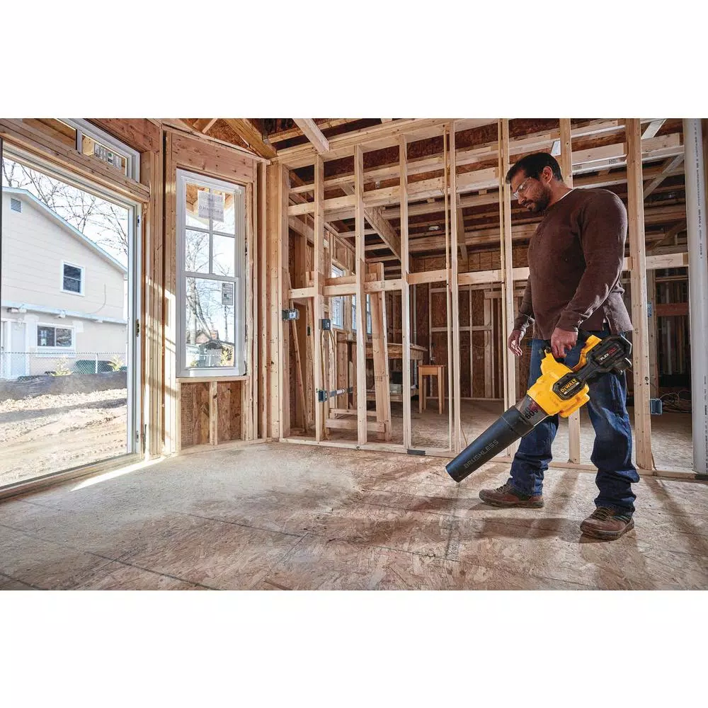Leaf Blowers DEWALT 125 MPH 600 CFM Flexvolt 60V MAX Lithium-Ion Cordless Axial Blower (Tool Only) With Bonus (1) FLEXVOLT 60V 3.0Ah Battery 4 Leaf Blowers DEWALT 125 MPH 600 CFM Flexvolt 60V MAX Lithium-Ion Cordless Axial Blower (Tool Only) With Bonus (1) FLEXVOLT 60V 3.0Ah Battery - Image 2