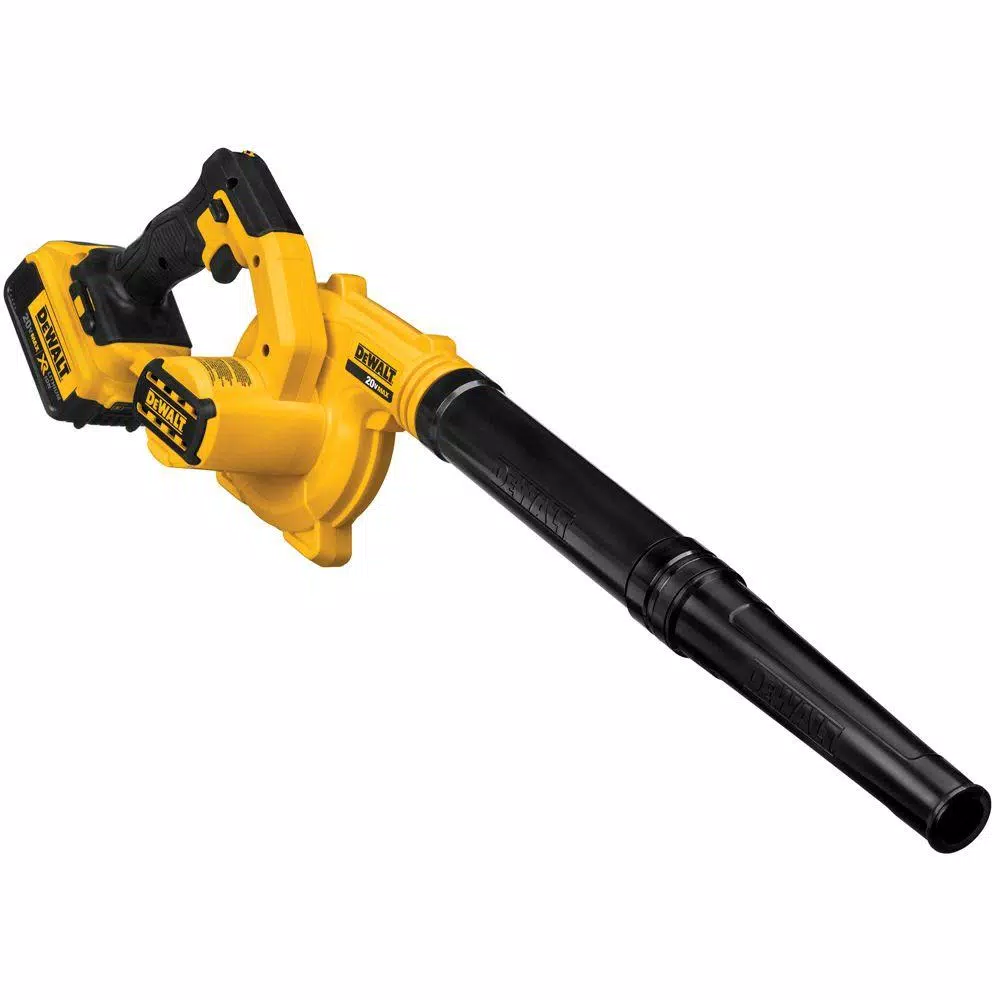 Leaf Blowers DEWALT 20-Volt MAX Cordless Compact Jobsite Blower 135 MPH 100 CFM (Tool-Only) - Image 3
