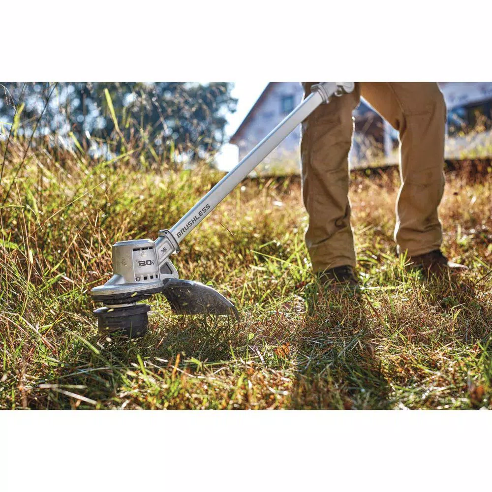 DEWALT 20V Cordless Brushless String Trimmer (Tool Only) Trimmers DEWALT 20V Cordless Brushless String Trimmer (Tool Only) -cuisinart shop dewalt cordless string trimmers dcst922b 1f 1000