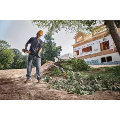 Trimmers DEWALT 20V MAX Lithium-Ion Brushless Cordless String Trimmer With Bonus 8 In. 20-Volt MAX Pole Saw (Tool Only) -cuisinart shop dewalt cordless string trimmers dcst922p1w620 44 1000