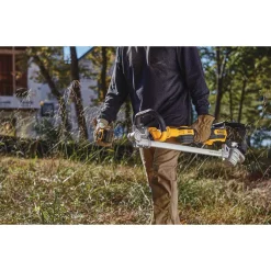 Trimmers DEWALT 20V MAX Brushless Cordless String Trimmer With Bonus 22 In. 20V MAX Hedge Trimmer (Tool Only) -cuisinart shop dewalt cordless string trimmers dcst922p1w820b a0 1000