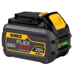 Trimmers DEWALT 15 In. 60V MAX Lithium Ion Cordless FLEXVOLT Brushless String Grass Trimmer W/ (2) 3.0Ah Batteries And Charger Included -cuisinart shop dewalt cordless string trimmers dcst970x1606 31 1000