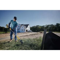 Trimmers DEWALT 15 In. 60V MAX Lithium Ion Cordless FLEXVOLT Brushless String Grass Trimmer W/ (2) 3.0Ah Batteries And Charger Included -cuisinart shop dewalt cordless string trimmers dcst970x1606 66 1000