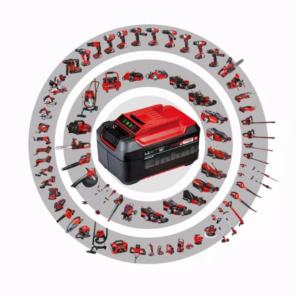 Trimmers Einhell PXC 18-Volt Cordless 6 In. 2,800-RPM Tree Pruning Saw, 3.5 In. Cutting Diameter (Tool Only) 4 Trimmers Einhell PXC 18-Volt Cordless 6 In. 2,800-RPM Tree Pruning Saw, 3.5 In. Cutting Diameter (Tool Only) - Image 2