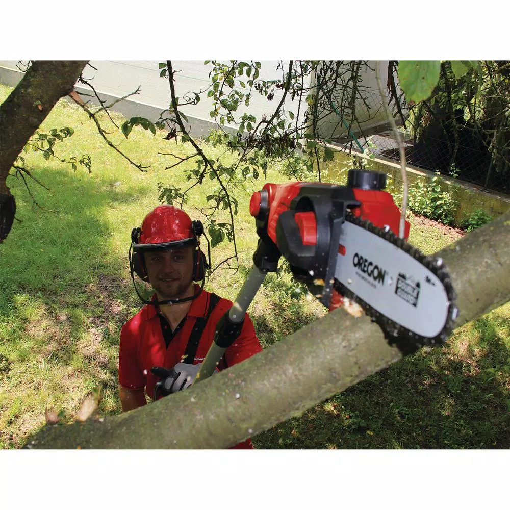 Trimmers Einhell PXC 18-Volt Cordless Telescoping Multi-Tool, 8 In. Pole Saw, 18 In. Hedge Trimmer Kit (w/ 3.0-Ah Battery + Fast Charger) - Image 11