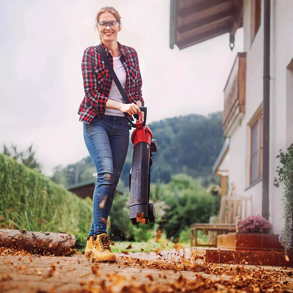 Leaf Blowers Einhell PXC 36-Volt Cordless 130-MPH 430-CFM Brushless Leaf Vacuum / Blower, W/ Debris Bag (Tool Only) - Image 10