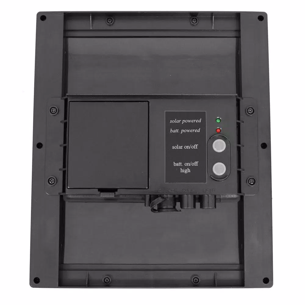 Outdoor Decor Sunnydaze Decor Florence Resin Florentine Stone Solar-On-Demand Outdoor Wall Fountain - Image 6