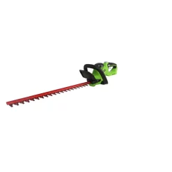 Trimmers Greenworks 22 In. 24-Volt Battery Cordless Hedge Trimmer, Battery Not Included HT24B04