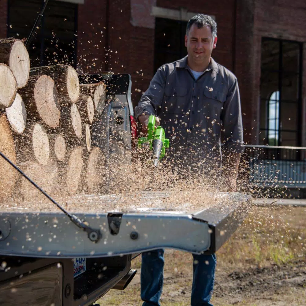 Leaf Blowers Greenworks 90 MPH 180 CFM 24-Volt Battery Cordless Shop Blower With 2.0 Ah USB Battery And Charger Included SBL24B211 - Image 4