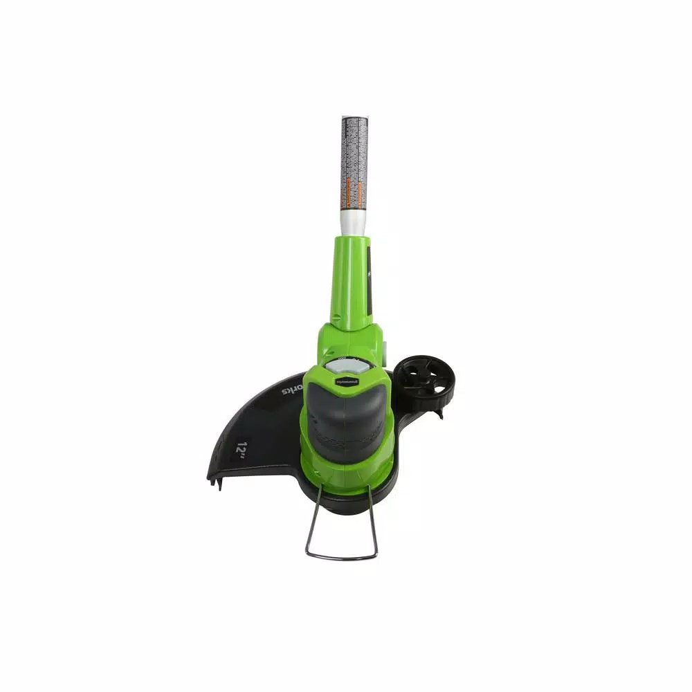 Greenworks 12 in. 24-Volt Battery Cordless String Trimmer with 2.0 Ah USB Battery and Charger Included ST24B215 Trimmers Greenworks 12 In. 24-Volt Battery Cordless String Trimmer With 2.0 Ah USB Battery And Charger Included ST24B215 -cuisinart shop greenworks cordless string trimmers 2117902az 1f 1000