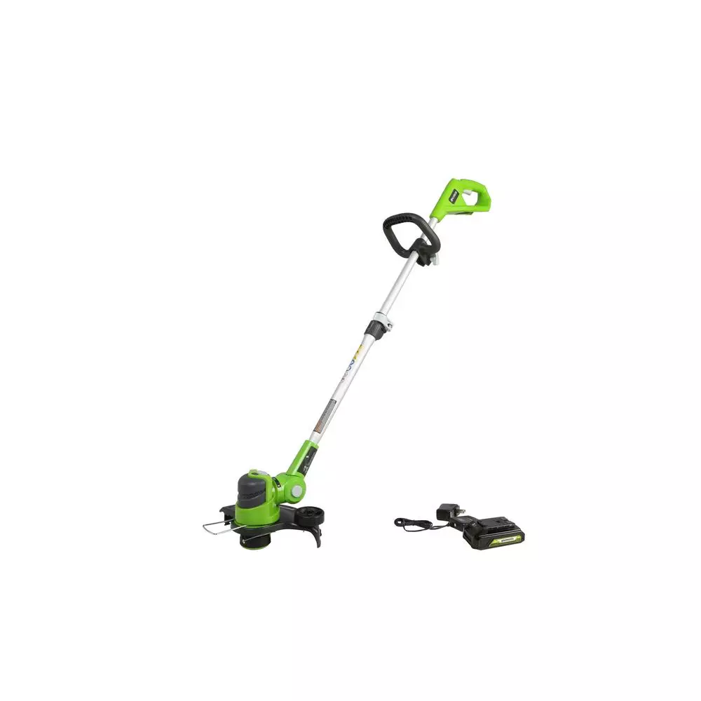 Greenworks 12 in. 24-Volt Battery Cordless String Trimmer with 2.0 Ah USB Battery and Charger Included ST24B215 Trimmers Greenworks 12 In. 24-Volt Battery Cordless String Trimmer With 2.0 Ah USB Battery And Charger Included ST24B215 -cuisinart shop greenworks cordless string trimmers 2117902az 64 1000