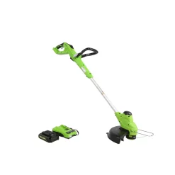Trimmers Greenworks 11 In. 24-Volt Battery Cordless TORQDRIVE String Trimmer With 2.0 Ah USB Battery And Charger Included ST24B214 5 Trimmers Greenworks 11 In. 24-Volt Battery Cordless TORQDRIVE String Trimmer With 2.0 Ah USB Battery And Charger Included ST24B214 -cuisinart shop greenworks cordless string trimmers 2120002az c3 1000