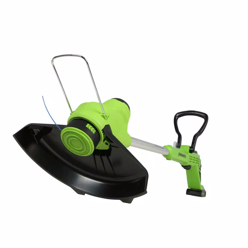 Greenworks 11 in. 24-Volt Battery Cordless TORQDRIVE String Trimmer with 2.0 Ah USB Battery and Charger Included ST24B214 Trimmers Greenworks 11 In. 24-Volt Battery Cordless TORQDRIVE String Trimmer With 2.0 Ah USB Battery And Charger Included ST24B214 -cuisinart shop greenworks cordless string trimmers 2120002az fa 1000