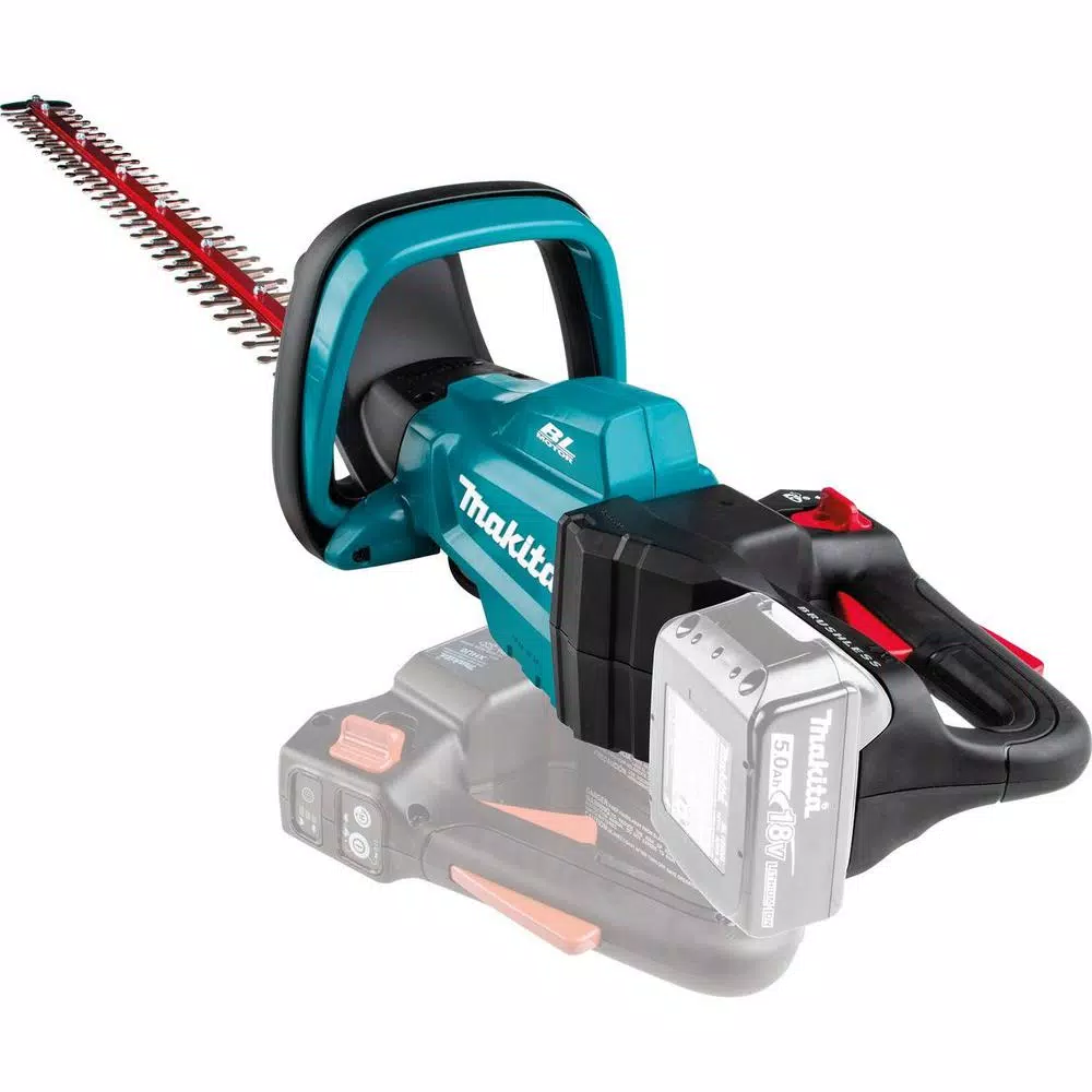 Makita 18-Volt LXT Lithium-Ion Brushless Cordless 30 in. Hedge Trimmer (Tool-Only) Trimmers Makita 18-Volt LXT Lithium-Ion Brushless Cordless 30 In. Hedge Trimmer (Tool-Only) -cuisinart shop makita cordless hedge trimmers xhu08z 1d 1000