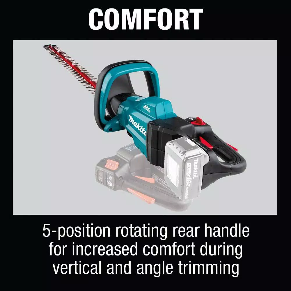 Makita 18-Volt LXT Lithium-Ion Brushless Cordless 30 in. Hedge Trimmer (Tool-Only) Trimmers Makita 18-Volt LXT Lithium-Ion Brushless Cordless 30 In. Hedge Trimmer (Tool-Only) -cuisinart shop makita cordless hedge trimmers xhu08z 4f 1000