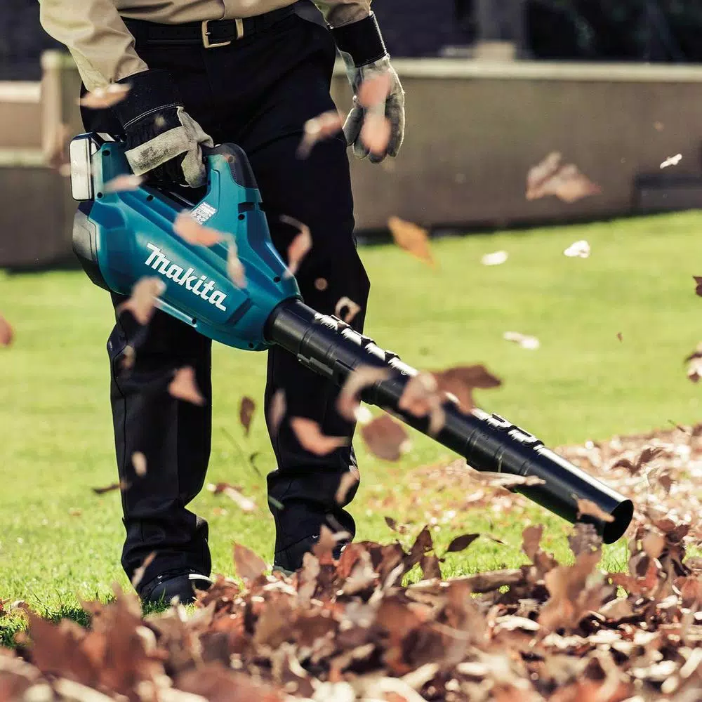 Leaf Blowers Makita 120 MPH 473 CFM 18-Volt X2 (36-Volt) LXT Lithium-Ion Brushless Cordless Blower Kit With 2 Batteries 5.0Ah And Charger 13 Leaf Blowers Makita 120 MPH 473 CFM 18-Volt X2 (36-Volt) LXT Lithium-Ion Brushless Cordless Blower Kit With 2 Batteries 5.0Ah And Charger - Image 11