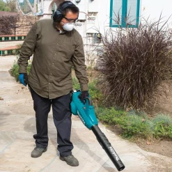 Leaf Blowers Makita 120 MPH 473 CFM 18-Volt X2 (36-Volt) LXT Lithium-Ion Brushless Cordless Blower Kit With 2 Batteries 5.0Ah And Charger 30 Leaf Blowers Makita 120 MPH 473 CFM 18-Volt X2 (36-Volt) LXT Lithium-Ion Brushless Cordless Blower Kit With 2 Batteries 5.0Ah And Charger -cuisinart shop makita cordless leaf blowers xbu02pt d4 1000
