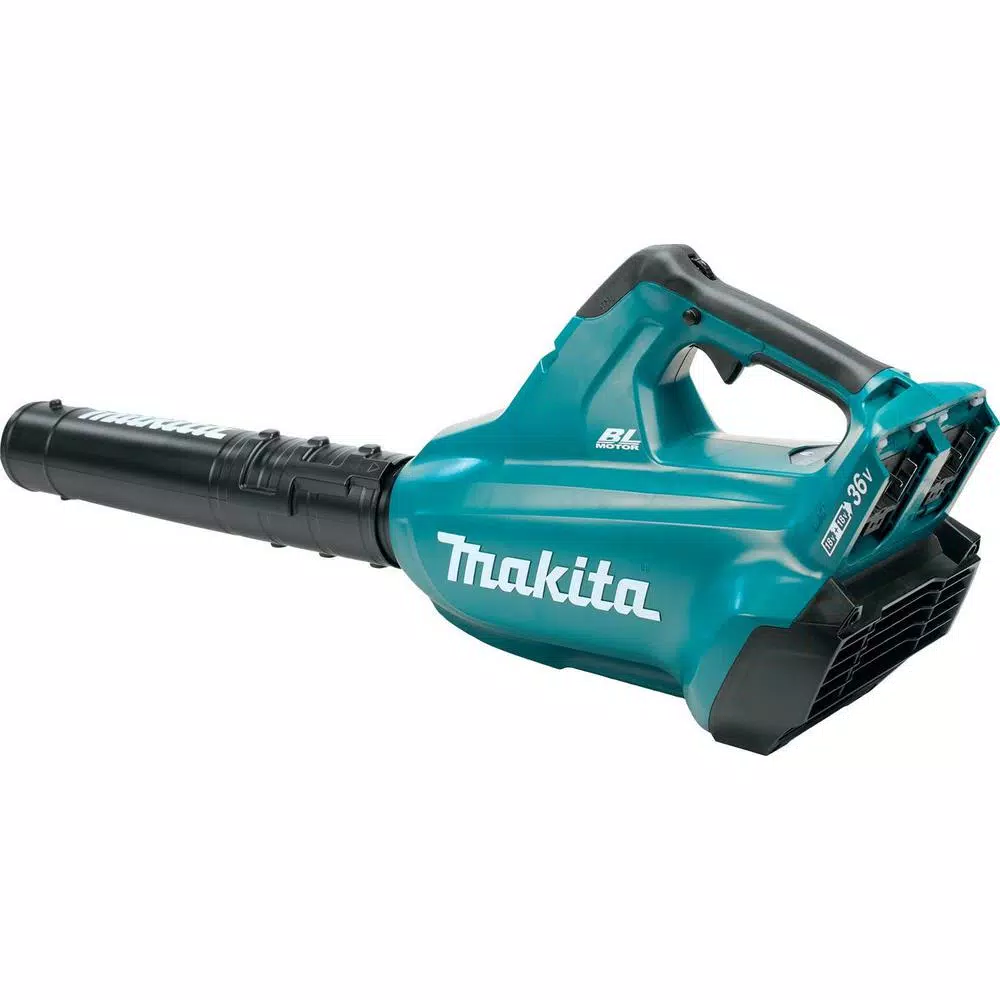 Leaf Blowers Makita 18-Volt X2 (36V) LXT 473 CFM 120 MPH Brushless Cordless Blower Kit With 4 Batteries (5.0Ah) With Flat End Nozzle, XBU02Z 9 Leaf Blowers Makita 18-Volt X2 (36V) LXT 473 CFM 120 MPH Brushless Cordless Blower Kit With 4 Batteries (5.0Ah) With Flat End Nozzle, XBU02Z - Image 8