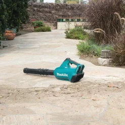 Leaf Blowers Makita 120 MPH 473 CFM 18-Volt X2 (36-Volt) LXT Lithium-Ion Cordless Brushless Leaf Blower With Bonus Flat End Nozzle -cuisinart shop makita cordless leaf blowers xbu02z 197889 6 4f 1000