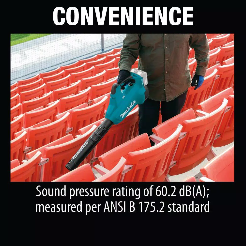 Leaf Blowers Makita 18V X2 LXT Blower And 18V X2 LXT 16 In. Chain Saw With Bonus 18V LXT Starter Pack - Image 4