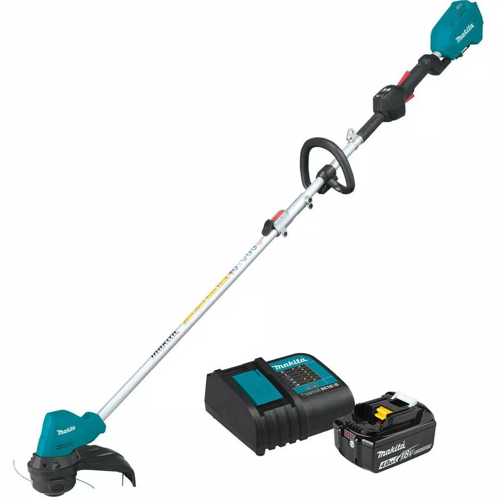 Makita 18-Volt LXT Lithium-Ion Brushless Cordless String Trimmer Kit with bonus 0.080 in. x 175 ft. Twisted Trimmer Line Trimmers Makita 18-Volt LXT Lithium-Ion Brushless Cordless String Trimmer Kit With Bonus 0.080 In. X 175 Ft. Twisted Trimmer Line -cuisinart shop makita cordless string trimmers xru12sm1 t03866 e1 1000