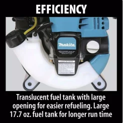 Leaf Blowers Makita 4-Stroke (MM4) 145 MPH 356 CFM 24.5cc Gas Handheld Leaf Blower 26 Leaf Blowers Makita 4-Stroke (MM4) 145 MPH 356 CFM 24.5cc Gas Handheld Leaf Blower -cuisinart shop makita gas leaf blowers bhx2500ca 76 1000