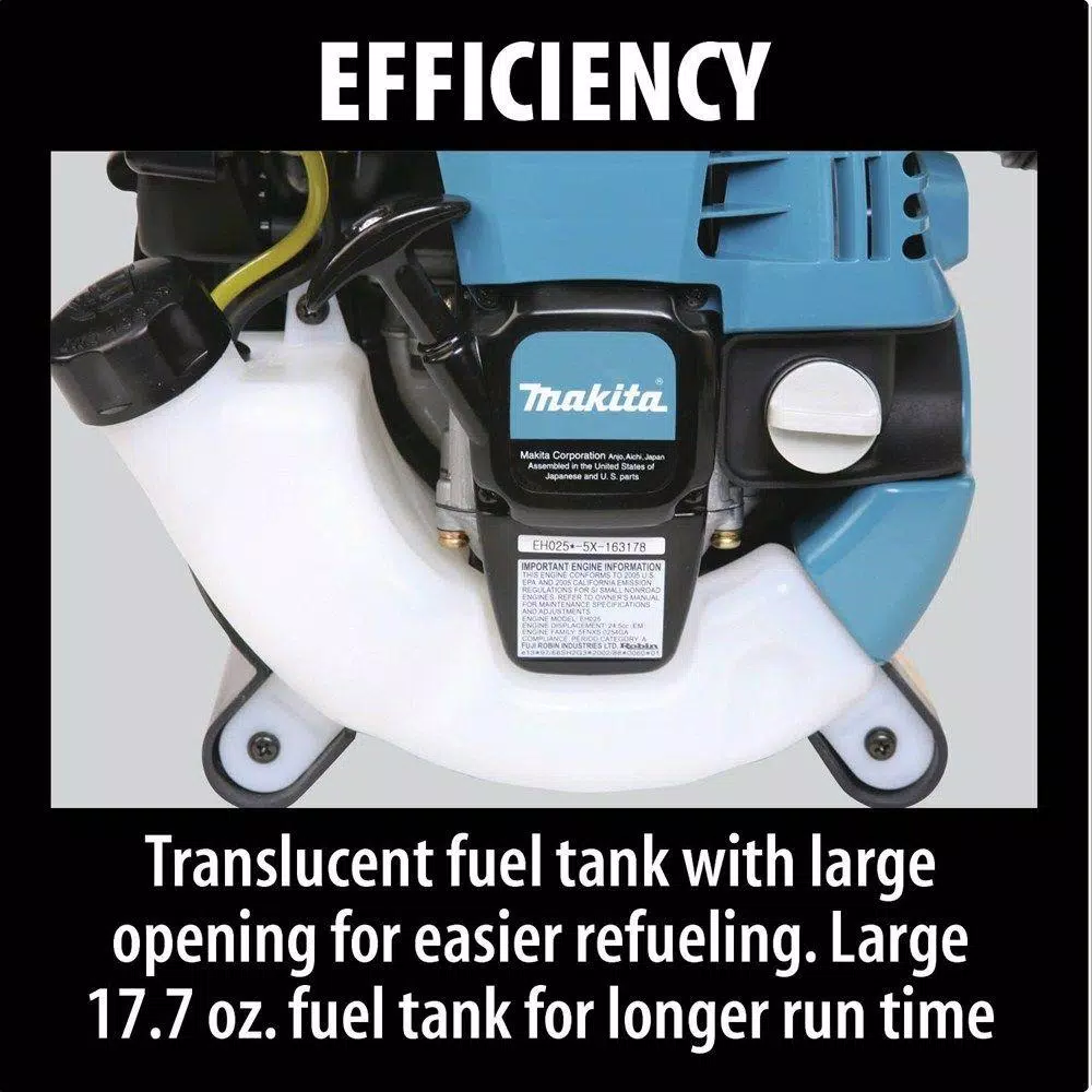 Leaf Blowers Makita 4-Stroke (MM4) 145 MPH 356 CFM 24.5cc Gas Handheld Leaf Blower 14 Leaf Blowers Makita 4-Stroke (MM4) 145 MPH 356 CFM 24.5cc Gas Handheld Leaf Blower - Image 12