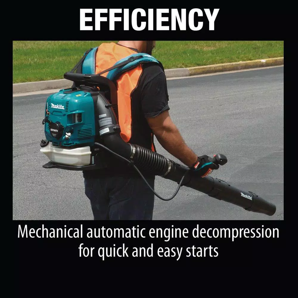 Leaf Blowers Makita 75.6 Cc MM4 206 MPH 706 CFM 4-Stroke Engine Tube Throttle Backpack Blower 11 Leaf Blowers Makita 75.6 Cc MM4 206 MPH 706 CFM 4-Stroke Engine Tube Throttle Backpack Blower - Image 9