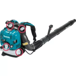 Leaf Blowers Makita 75.6 Cc MM4 206 MPH 706 CFM 4-Stroke Engine Tube Throttle Backpack Blower 21 Leaf Blowers Makita 75.6 Cc MM4 206 MPH 706 CFM 4-Stroke Engine Tube Throttle Backpack Blower -cuisinart shop makita gas leaf blowers eb7660th 66 1000