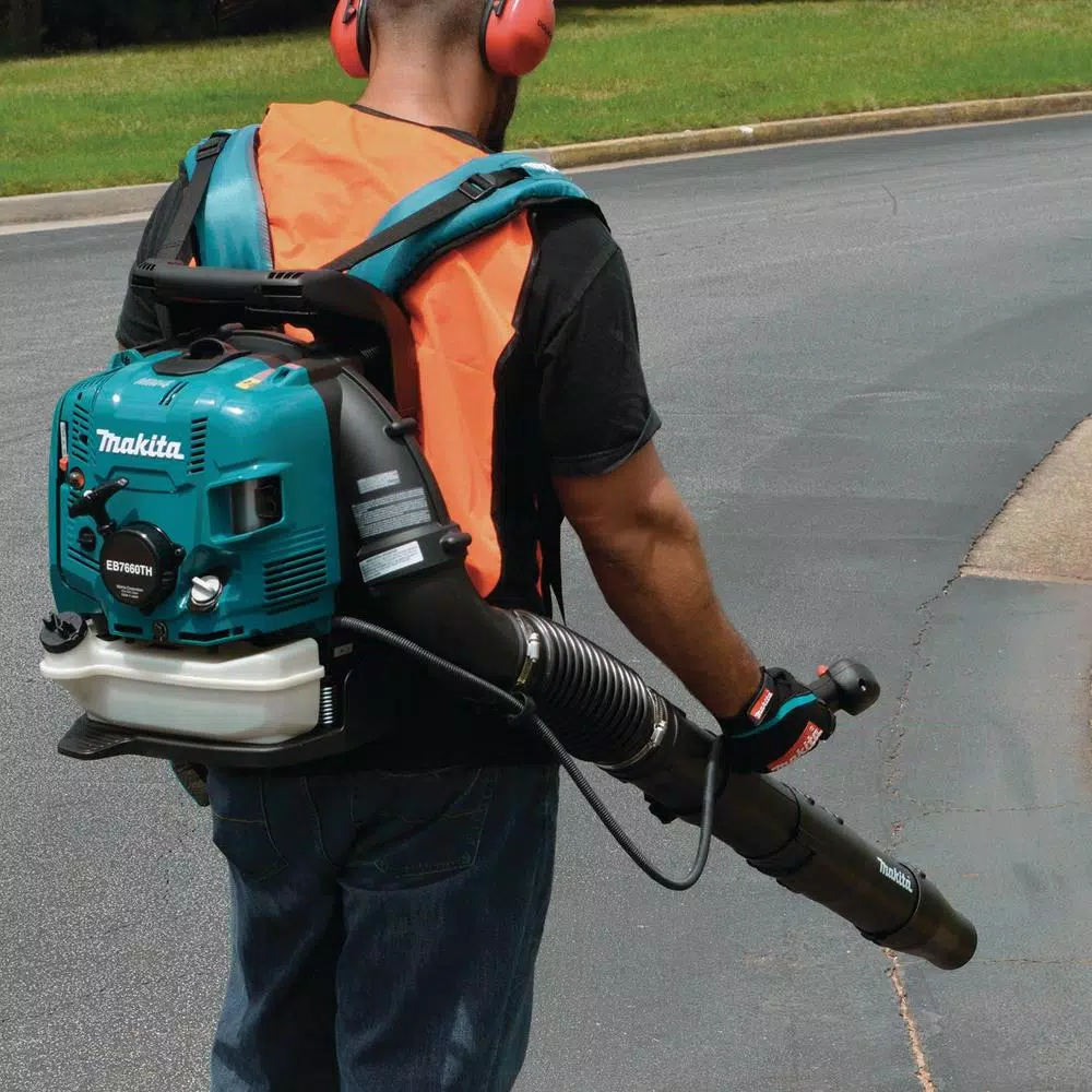 Leaf Blowers Makita 75.6 Cc MM4 206 MPH 706 CFM 4-Stroke Engine Tube Throttle Backpack Blower 4 Leaf Blowers Makita 75.6 Cc MM4 206 MPH 706 CFM 4-Stroke Engine Tube Throttle Backpack Blower - Image 2