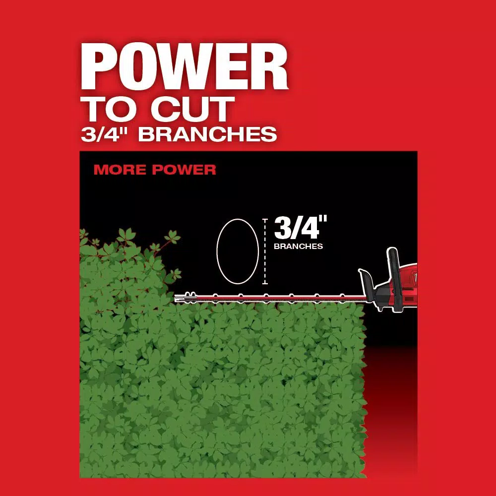 Trimmers Milwaukee M18 FUEL 24 In. 18-Volt Lithium-Ion Brushless Cordless Hedge Trimmer (Tool-Only) - Image 4
