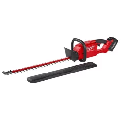 Trimmers Milwaukee M18 FUEL 24 In. 18-Volt Lithium-Ion Brushless Cordless Hedge Trimmer Kit With 8.0 Ah Battery And Rapid Charger -cuisinart shop milwaukee cordless hedge trimmers 2726 21hd d4 1000