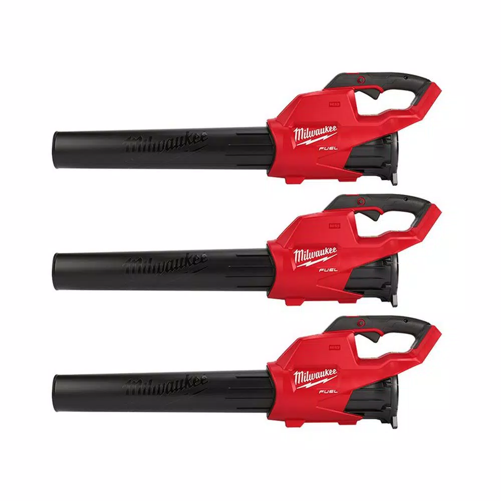 Leaf Blowers Milwaukee M18 FUEL 18-Volt Lithium-Ion Brushless Cordless 120 MPH 450 CFM Handheld Blower (Tool-Only)(3-Tool)