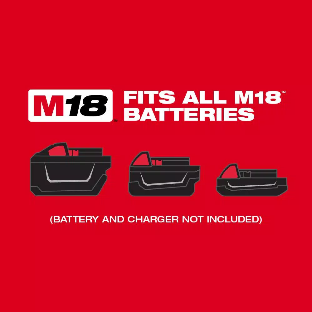Leaf Blowers Milwaukee M18 FUEL 18-Volt Lithium-Ion Brushless Cordless 120 MPH 450 CFM Handheld Blower (Tool-Only)(2-Tool) 10 Leaf Blowers Milwaukee M18 FUEL 18-Volt Lithium-Ion Brushless Cordless 120 MPH 450 CFM Handheld Blower (Tool-Only)(2-Tool) - Image 8