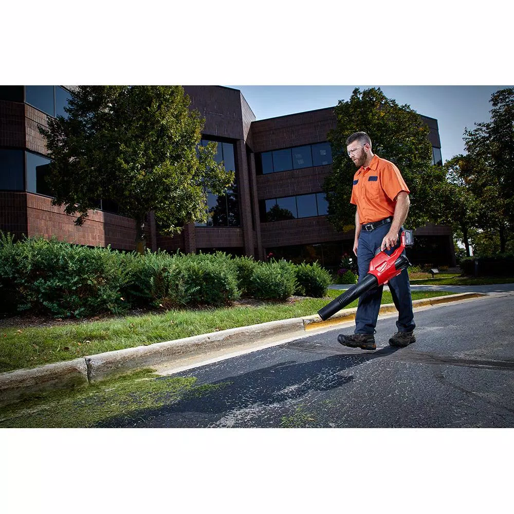 Leaf Blowers Milwaukee M18 FUEL 120 MPH 450 CFM 18-Volt Lithium-Ion Brushless Cordless Handheld Blower With 12 Ah And 8 Ah Batteries 14 Leaf Blowers Milwaukee M18 FUEL 120 MPH 450 CFM 18-Volt Lithium-Ion Brushless Cordless Handheld Blower With 12 Ah And 8 Ah Batteries - Image 12