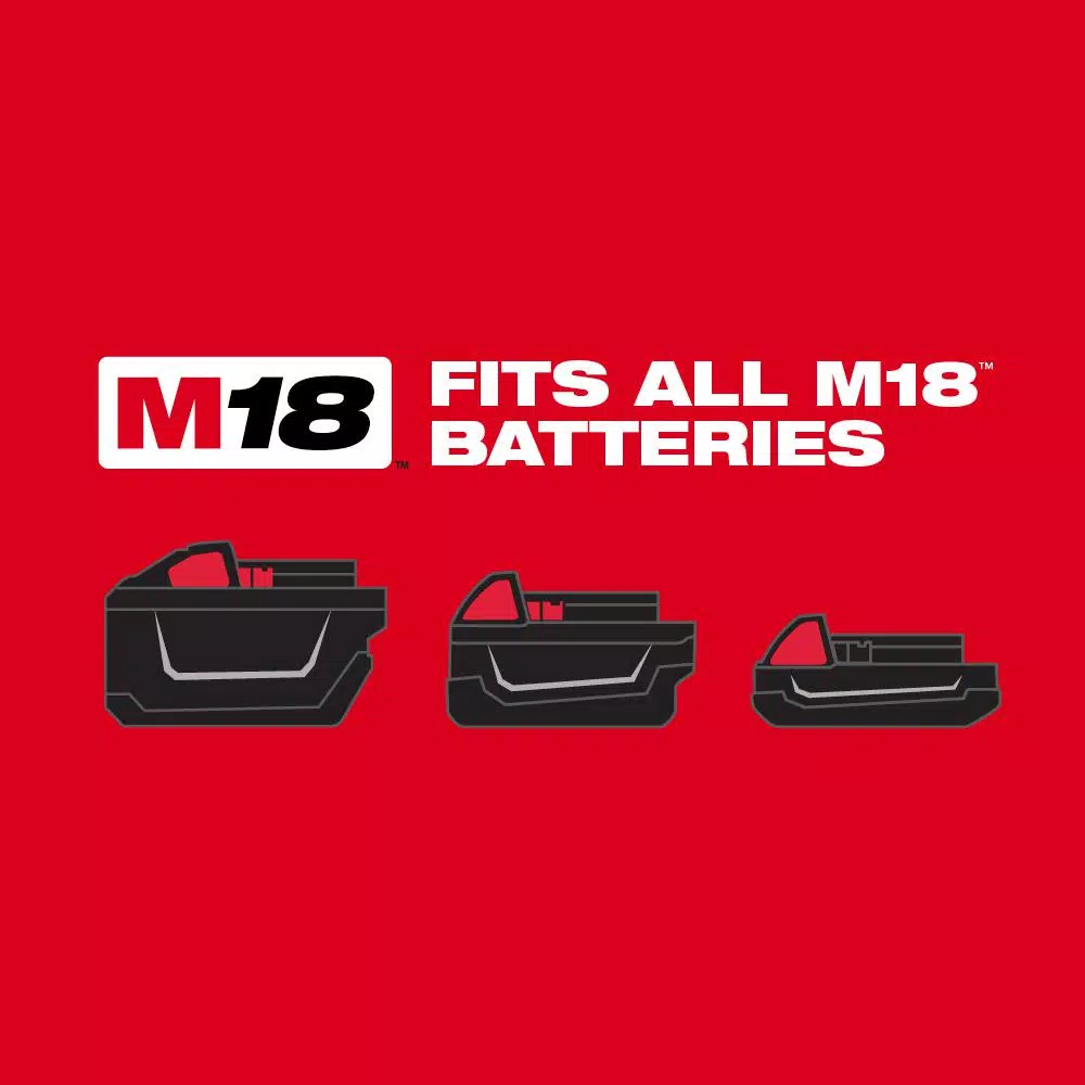 Trimmers Milwaukee M18 FUEL 18-Volt Lithium-Ion Brushless Cordless String Trimmer W/ QUIK-LOK Attachment Capability W/ 8Ah & 6Ah Battery 10 Trimmers Milwaukee M18 FUEL 18-Volt Lithium-Ion Brushless Cordless String Trimmer W/ QUIK-LOK Attachment Capability W/ 8Ah & 6Ah Battery - Image 8