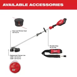 Trimmers Milwaukee M18 FUEL 18-Volt Lithium-Ion Brushless Cordless String Trimmer With QUIK-LOK Attachment Capability And 8.0 Ah Battery 15 Trimmers Milwaukee M18 FUEL 18-Volt Lithium-Ion Brushless Cordless String Trimmer With QUIK-LOK Attachment Capability And 8.0 Ah Battery -cuisinart shop milwaukee cordless string trimmers 2825 21st d4 1000