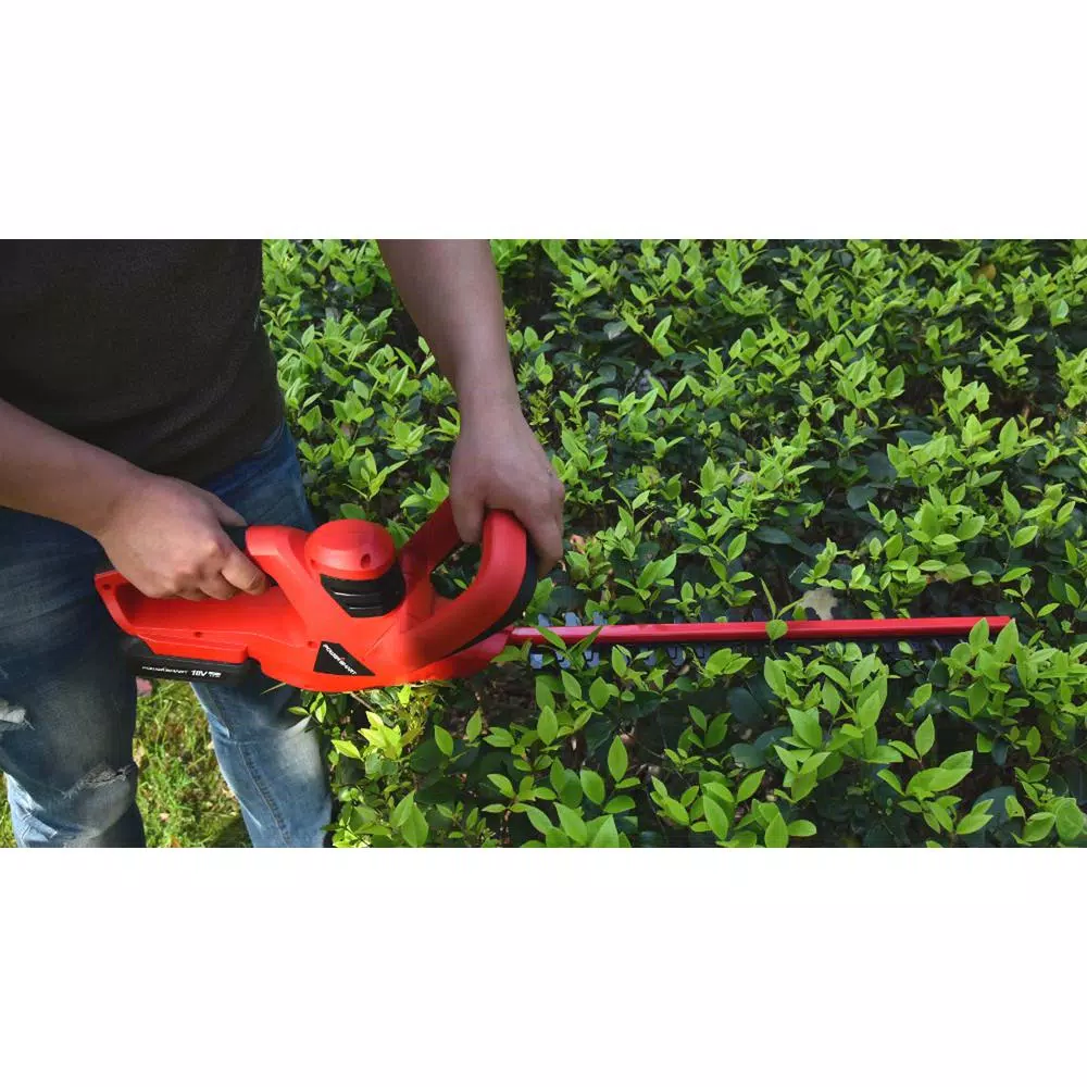 Trimmers PowerSmart 20-Volt Lithium-Ion Cordless Handheld Hedge Trimmer 1.5 Ah Battery And Charger Included 6 Trimmers PowerSmart 20-Volt Lithium-Ion Cordless Handheld Hedge Trimmer 1.5 Ah Battery And Charger Included - Image 4