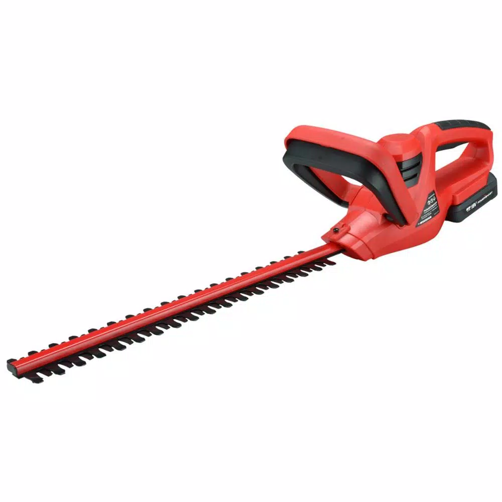 Trimmers PowerSmart 20-Volt Lithium-Ion Cordless Handheld Hedge Trimmer 1.5 Ah Battery And Charger Included 4 Trimmers PowerSmart 20-Volt Lithium-Ion Cordless Handheld Hedge Trimmer 1.5 Ah Battery And Charger Included - Image 2