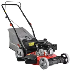 Lawn Mowers PowerSmart 21 In. 3-in-1 170cc Gas Walk Behind Push Lawn Mower