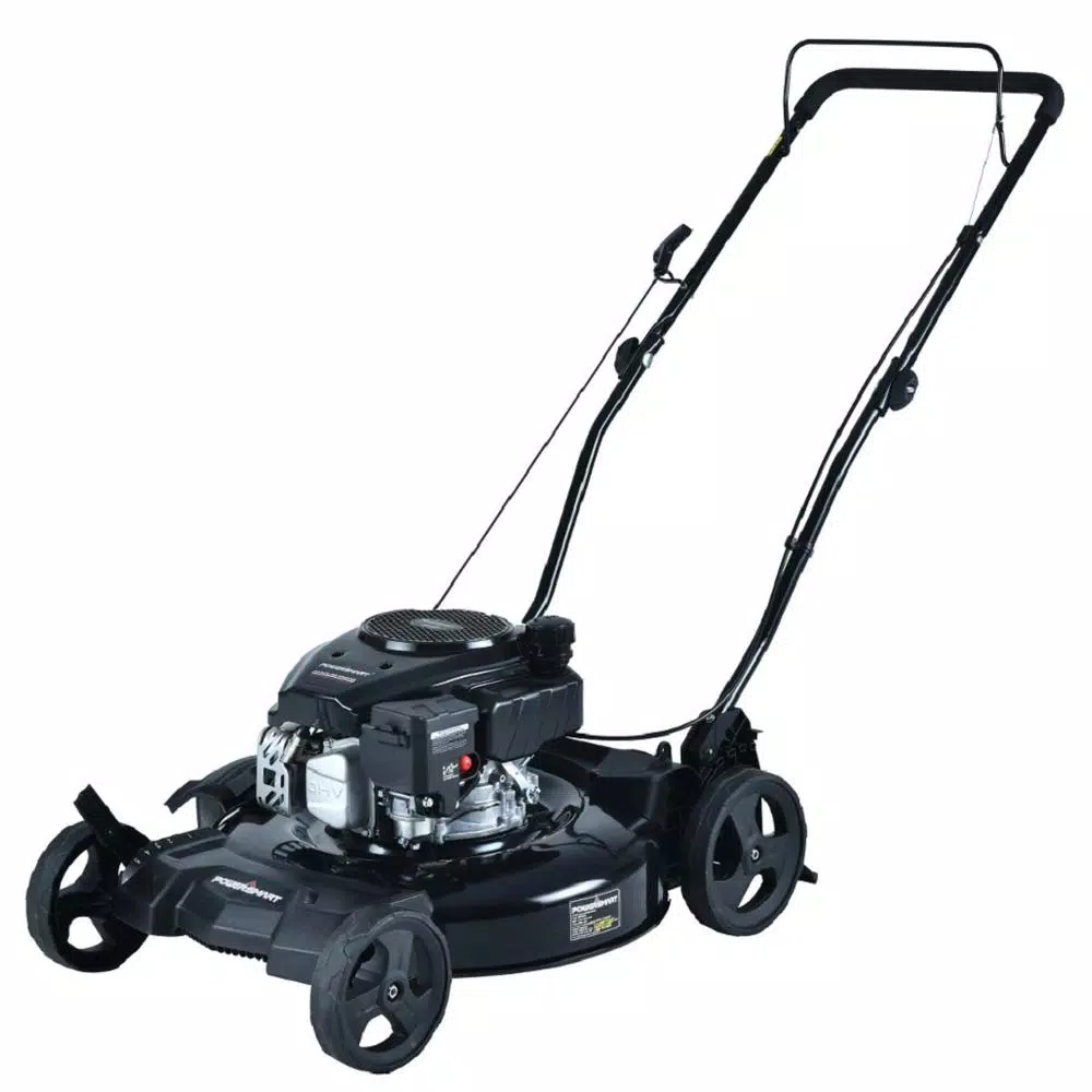 Lawn Mowers PowerSmart 21 In. 170 Cc Gas 2-in-1 Walk Behind Push Lawn Mower - Image 3