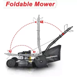 Lawn Mowers PowerSmart 22 In. 3-in-1 170 Cc Gas Self Propelled Walk Behind Lawn Mower 8 Lawn Mowers PowerSmart 22 In. 3-in-1 170 Cc Gas Self Propelled Walk Behind Lawn Mower -cuisinart shop powersmart self propelled lawn mowers db8622sr 44 1000