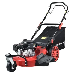 Lawn Mowers PowerSmart 20 In. 3-in-1 170 Cc Gas Walk Behind Self Propelled Lawn Mower