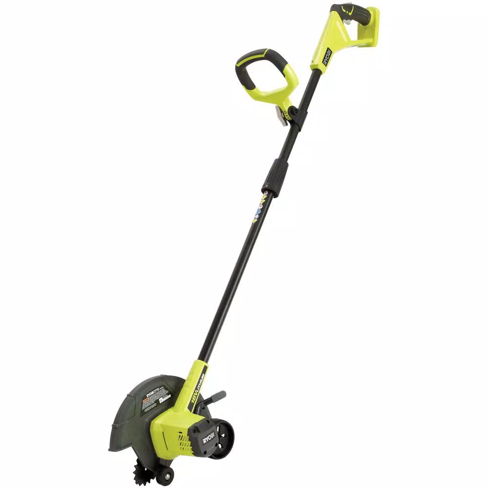 RYOBI ONE+ 9 in. 18-Volt Lithium-Ion Cordless Battery Edger (Tool Only) Trimmers RYOBI ONE+ 9 In. 18-Volt Lithium-Ion Cordless Battery Edger (Tool Only) -cuisinart shop ryobi cordless edgers p2300a 31 1000