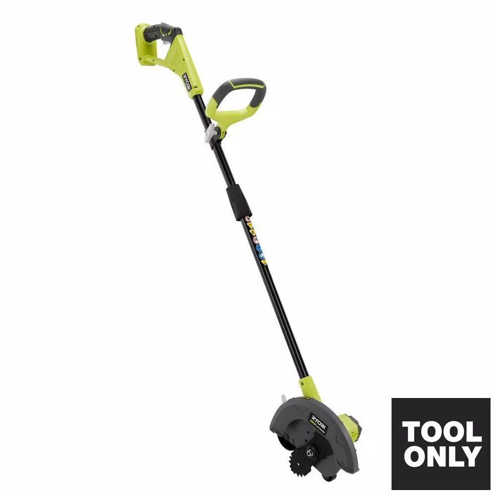 RYOBI ONE+ 9 in. 18-Volt Lithium-Ion Cordless Battery Edger (Tool Only) Trimmers RYOBI ONE+ 9 In. 18-Volt Lithium-Ion Cordless Battery Edger (Tool Only) -cuisinart shop ryobi cordless edgers p2300a 40 1000