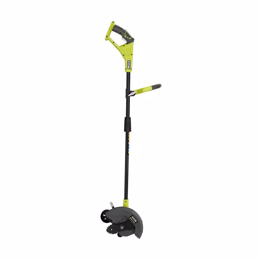 RYOBI ONE+ 9 in. 18-Volt Lithium-Ion Cordless Battery Edger (Tool Only) Trimmers RYOBI ONE+ 9 In. 18-Volt Lithium-Ion Cordless Battery Edger (Tool Only) -cuisinart shop ryobi cordless edgers p2300a 44 1000